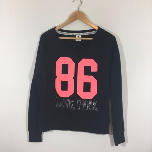 PINK Victoria's Secret Tops - Pink Victoria’s Secret Sweatshirt